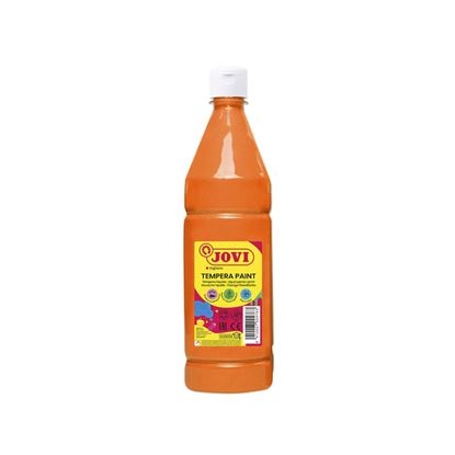 Obrázek Tekuté temperové barvy JOVI PREMIUM v lahvi - 1000 ml / oranžová
