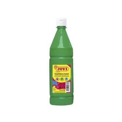 Obrázek Tekuté temperové barvy JOVI PREMIUM v lahvi - 1000 ml / zelená