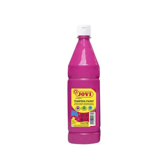 Obrázek z Tekuté temperové barvy JOVI PREMIUM v lahvi - 1000 ml / růžová