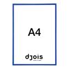 Obrázek z Kapsy magnetické Display Frame - A4 / modrá