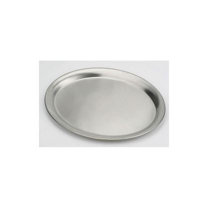 Obrázek Podnos oválný 30 x 22 cm - nerezový