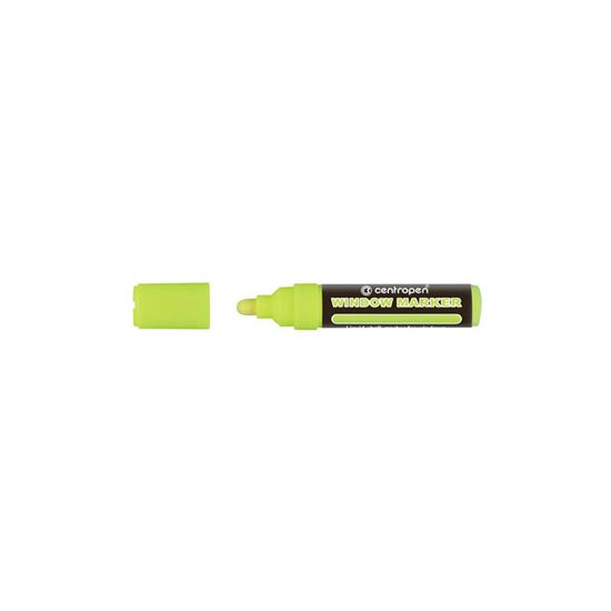 Obrázek z Značkovač Centropen 9121 window - žlutá fluo