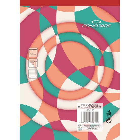 Obrázek z Blok A5 - linkovaný / 50l