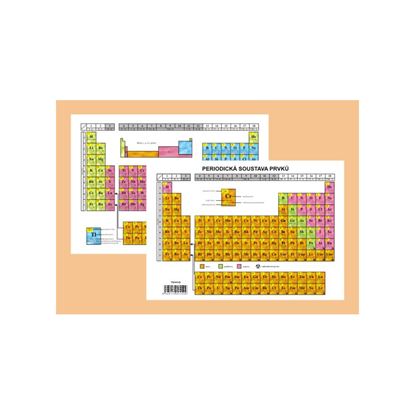 Obrázek Periodická soustava prvků A5 / oboustr.lamino