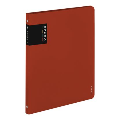 Obrázek Desky A4 kroužkové VERDE - 4 kroužek / cihlová