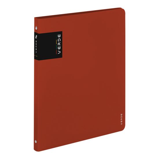 Obrázek z Desky A4 kroužkové VERDE - 4 kroužek / cihlová