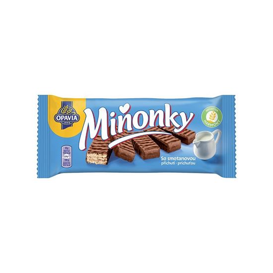 Obrázek z Opavia Miňonky Smetanové oplatky 50g