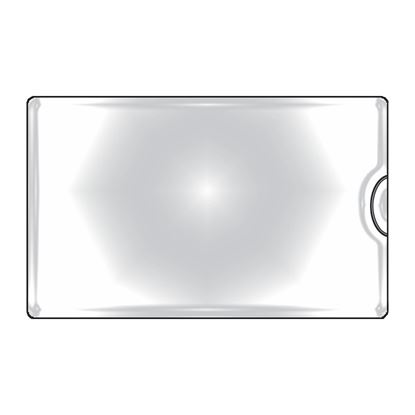 Obrázek Samolepicí kapsy na vizitky - boční vkládání / 10 ks