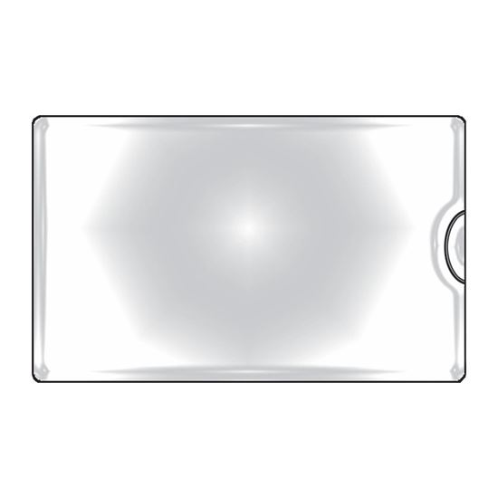 Obrázek z Samolepicí kapsy na vizitky - boční vkládání / 10 ks