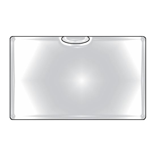 Obrázek z Samolepicí kapsy na vizitky - horní vkládání / 6 ks