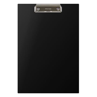 Obrázek Podložka A4 s klipem lamino - černá