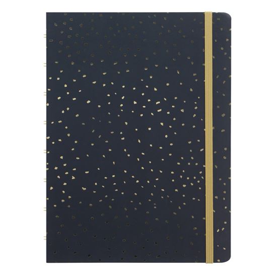Obrázek z Blok Filofax Notebook Confetti charcoal - A5/56l