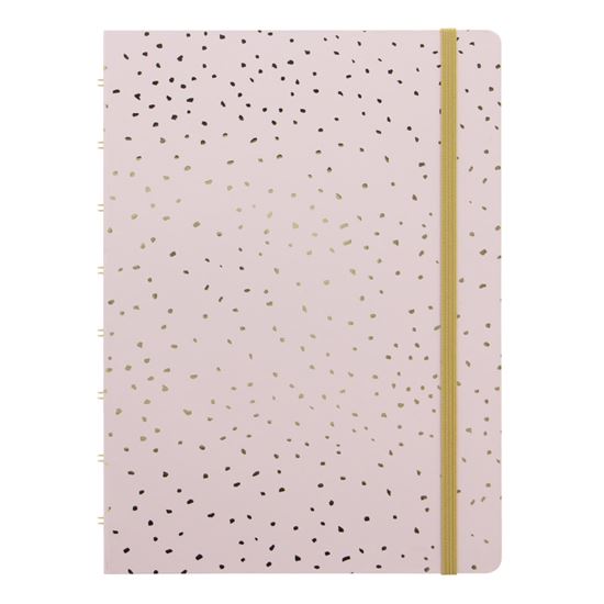 Obrázek z Blok Filofax Notebook Confetti rose quartz - A5/56l