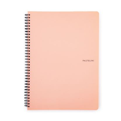 Obrázek Blok kroužkový PASTELINi - A4 / linka / oranžová