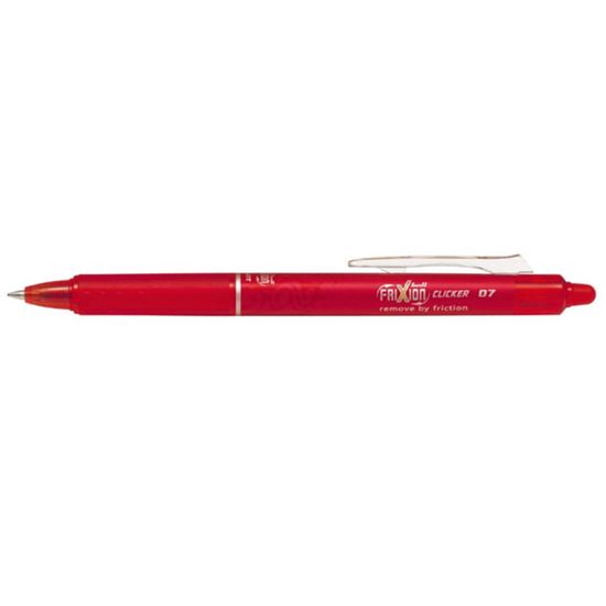 Obrázek z Roller Pilot FriXion Clicker 0,7 mm - červená