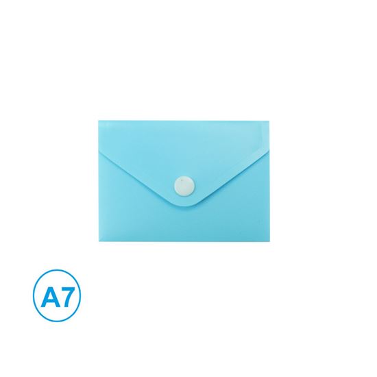 Obrázek z Spisové desky s drukem LUMA - A7 / pastelová modrá