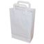 Obrázek Tašky papírové kraft plochá ucha - 220 x 100 x 350 mm