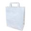 Obrázek Tašky papírové kraft plochá ucha - 260 x 140 x 320 mm