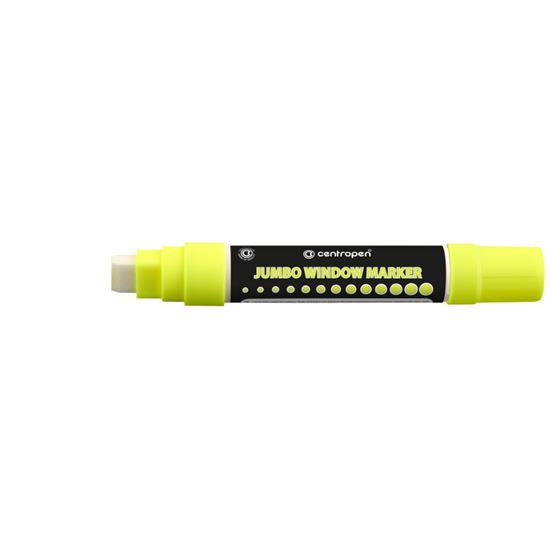 Obrázek z Značkovač Centropen 9120 JUMBO WINDOW - FLUO žlutá