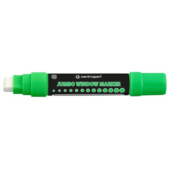 Obrázek z Značkovač Centropen 9120 JUMBO WINDOW - FLUO zelená