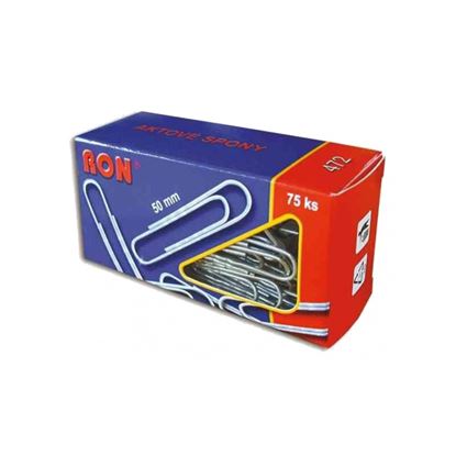 Obrázek Aktové spony RON - 50 mm / 75 ks