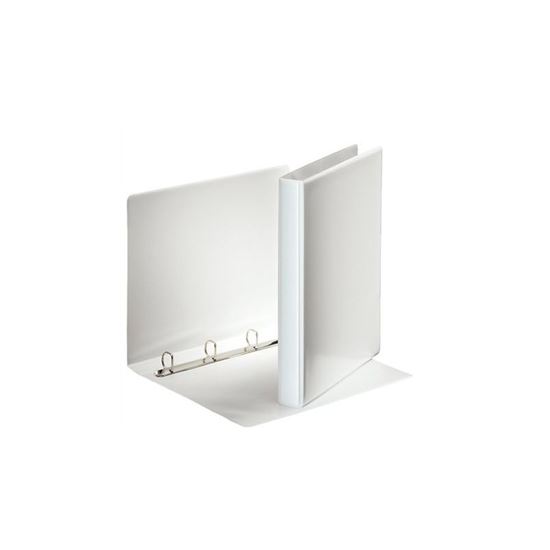 Obrázek z Pořadač Esselte A4 kroužkový prezentační 4 - kroužek 3,8 cm / bílá