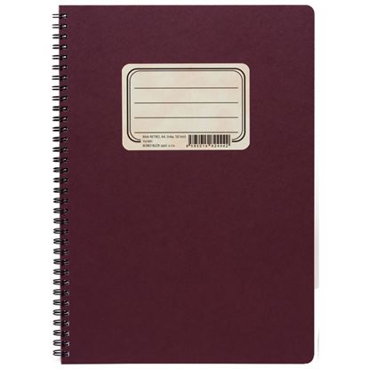 Obrázek Blok BOBO Retro s boční spirálou - A4 / linka