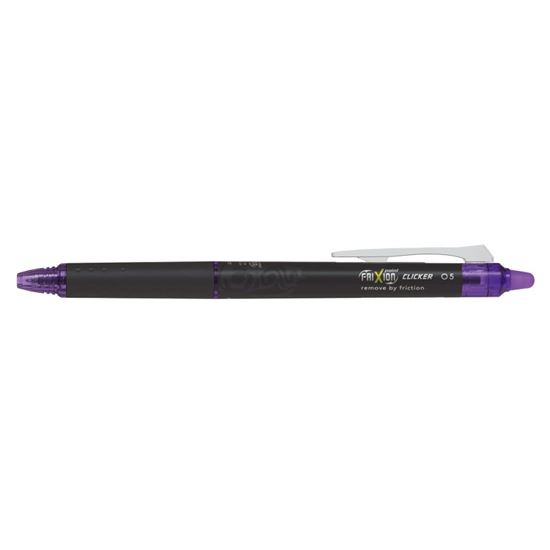 Obrázek z Roller Pilot FriXion Point Clicker 0,5 mm - fialová