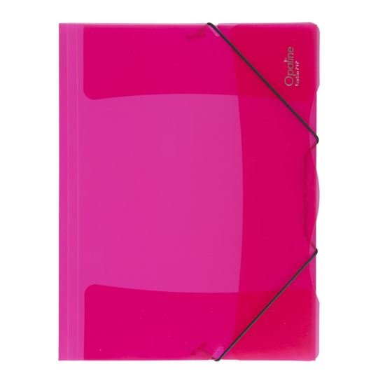 Obrázek z Spisové desky A4 s gumou Opaline - červená