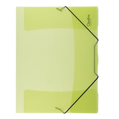 Obrázek Spisové desky A4 s gumou Opaline - zelená