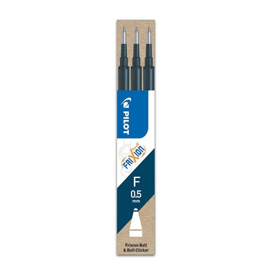 Obrázek z Náplň Pilot FriXion 0,5 - modro-černá / 3 ks