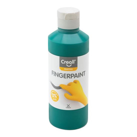 Obrázek z Prstové barvy Creall Happy - zelená / 250 ml