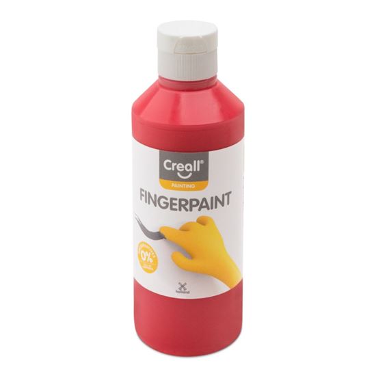Obrázek z Prstové barvy Creall Happy - červená / 250 ml