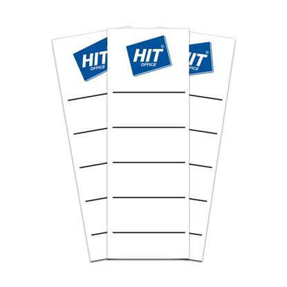 Obrázek Štítky na pořadače samolepicí - pro pořadače šíře 75 mm / 10 ks