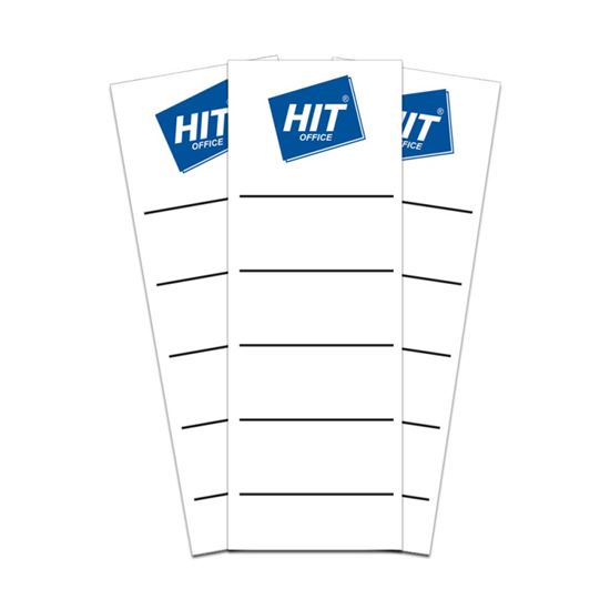 Obrázek z Štítky na pořadače samolepicí - pro pořadače šíře 75 mm / 10 ks
