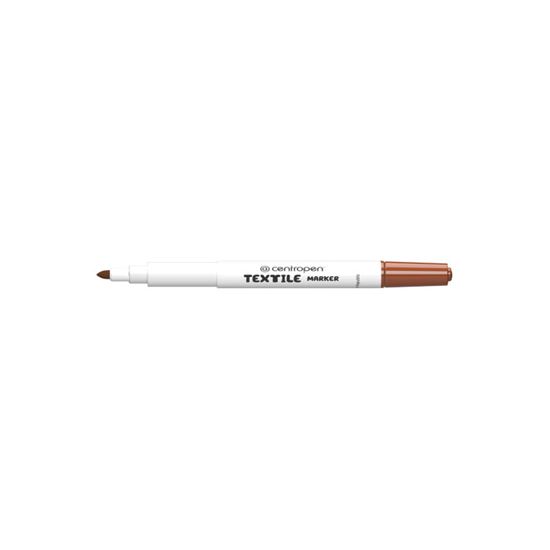 Obrázek z Značkovač Centropen 2739 na textil - hnědá