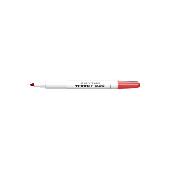 Obrázek z Značkovač Centropen 2739 na textil - červená