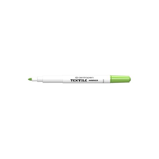 Obrázek z Značkovač Centropen 2739 na textil - žlutozelená