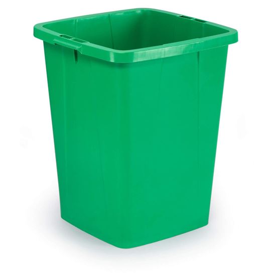 Obrázek z Odpadkový koš Durabin 90 l / zelená