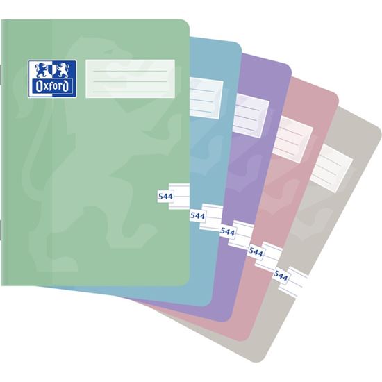 Obrázek z Školní sešit Oxford Pastel - A5 / linka / 40 listů / 544