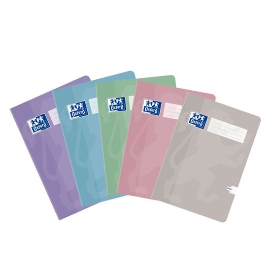 Obrázek z Školní sešit Oxford Pastel - A4 / linka / 40 listů / 444
