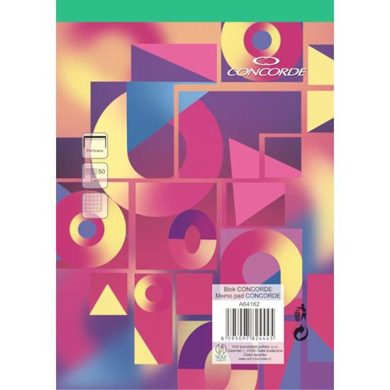 Obrázek z Blok A4 - čtvereček / 50l