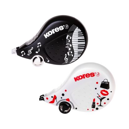 Obrázek Opravný roller Kores Scooter Black & White - 4,2 mm x 8 m