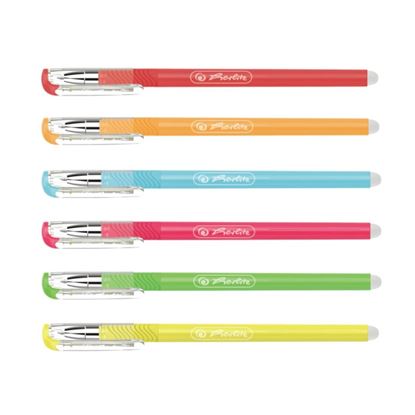Obrázek Kuličkové pero gumovací Herlitz - neonový mix