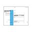 Obrázek Obálky C5 s doručenkou, vytrhovací okénko - s modrým pruhem / 1000 ks