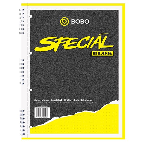 Obrázek z Blok BOBO speciál - A4 / tečkovaný