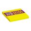 Obrázek Samolepicí bločky Stick´n by Hopax Extra Sticky - 76 x 76 mm / 90 lístků / neon žlutá