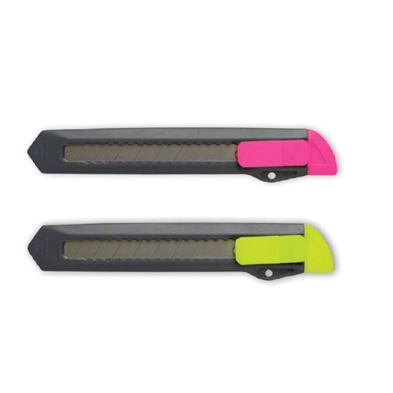 Obrázek z Odlamovací nože Kores K18 / nůž velký / mix neon barev
