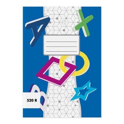 Obrázek Sešity školní ECONOMY 20 listů - A5 / čistý / 520