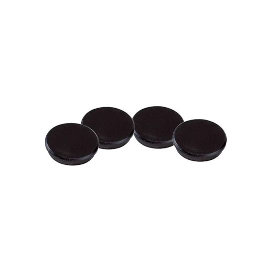 Obrázek z Magnety černé Dahle - průměr 24 mm / 10 ks